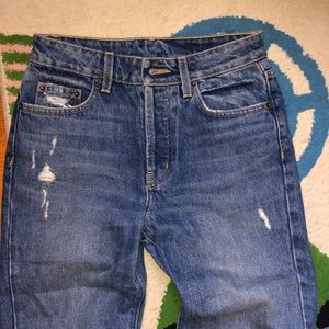 LF carmar denim mom jeans